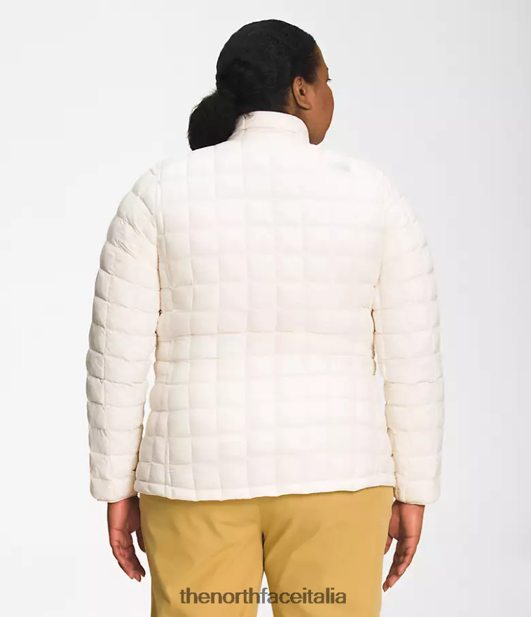 The North Face vestiario 460N8D53 gardenia bianca donne più giacca ecologica Thermoball 2.0