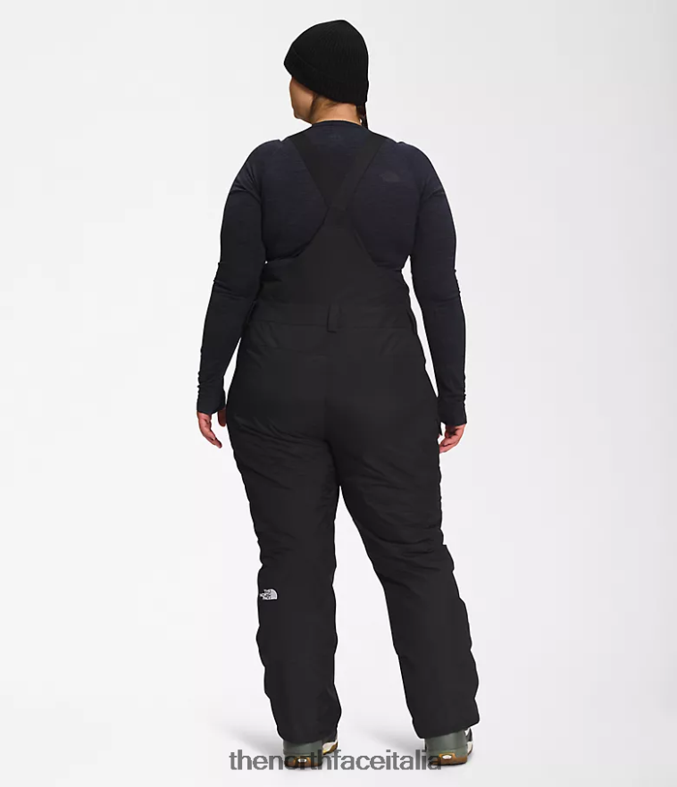 The North Face vestiario 460N8D571 grazie nero donne più bavaglini isolanti Freedom