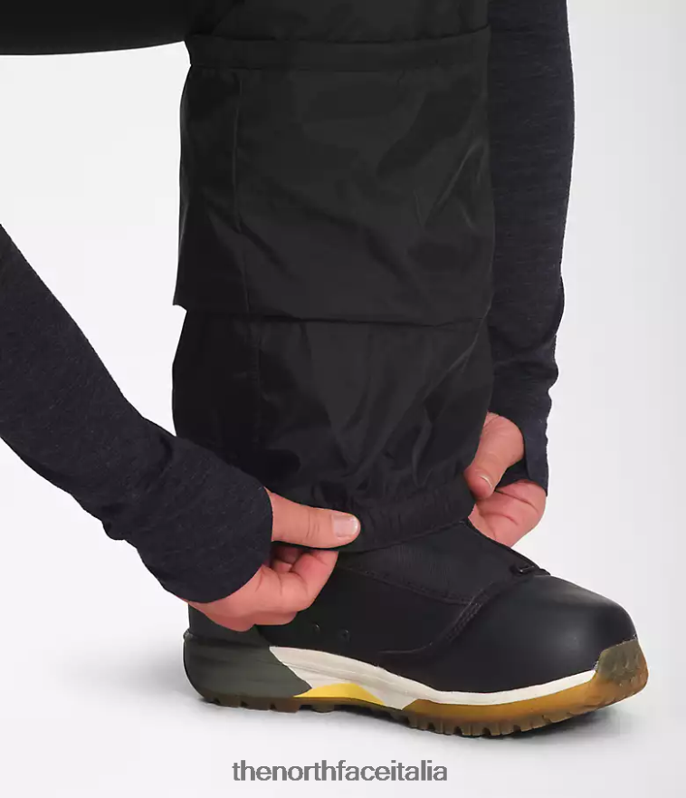 The North Face vestiario 460N8D571 grazie nero donne più bavaglini isolanti Freedom