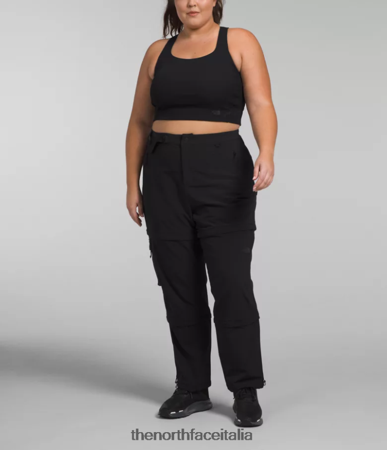 The North Face vestiario 460N8D59 grazie nero donne più pantaloni con cerniera Bridgeway - Clicca l'immagine per chiudere