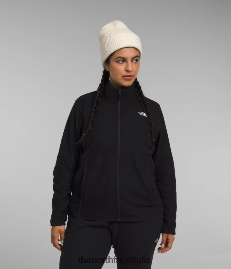 The North Face vestiario 460N8D677 grazie nero donne più giacca alpina polartec 100