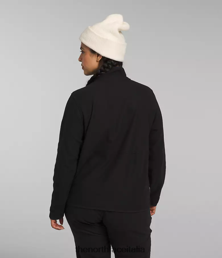 The North Face vestiario 460N8D677 grazie nero donne più giacca alpina polartec 100