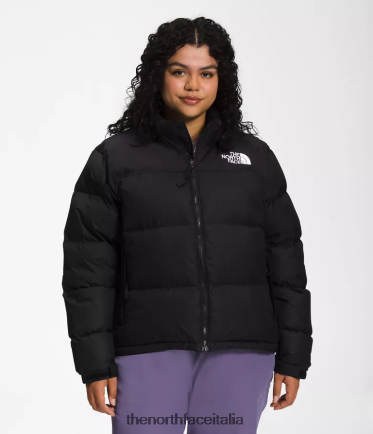 The North Face vestiario 460N8D796 tnf riciclato nero donne più giacca retrò nuptse del 1996 - Clicca l'immagine per chiudere