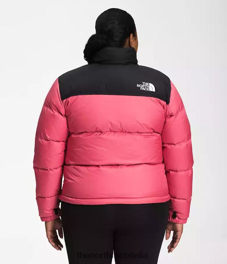 The North Face vestiario 460N8D799 rosa cosmo donne più giacca retrò nuptse del 1996