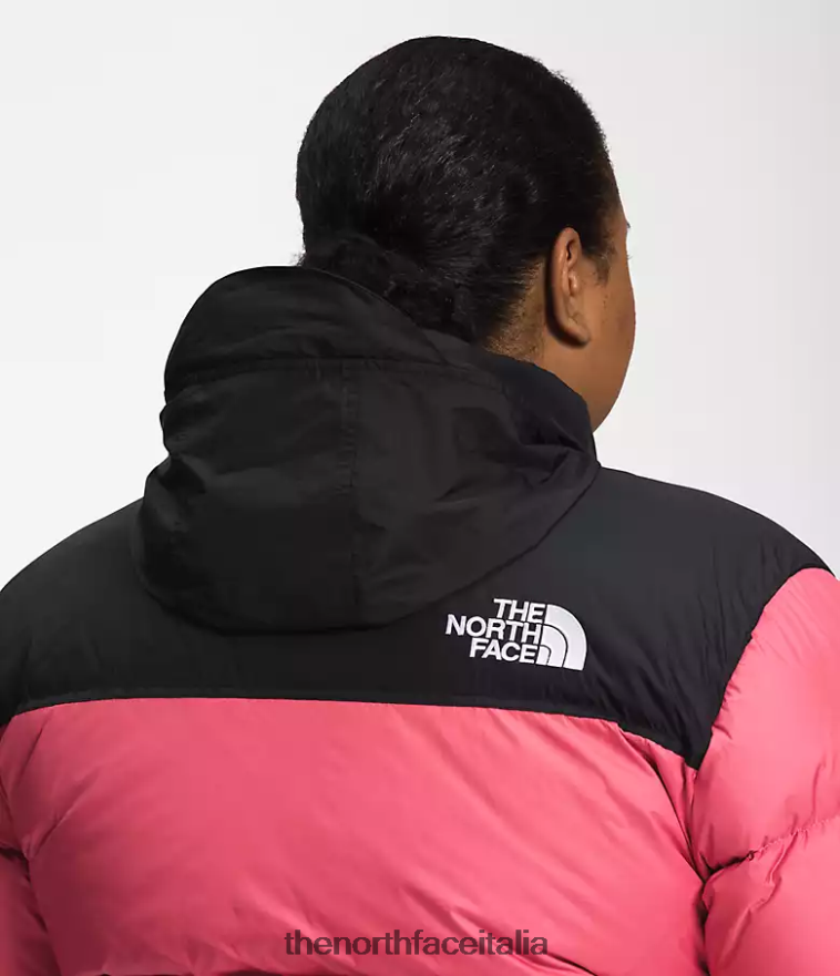 The North Face vestiario 460N8D799 rosa cosmo donne più giacca retrò nuptse del 1996