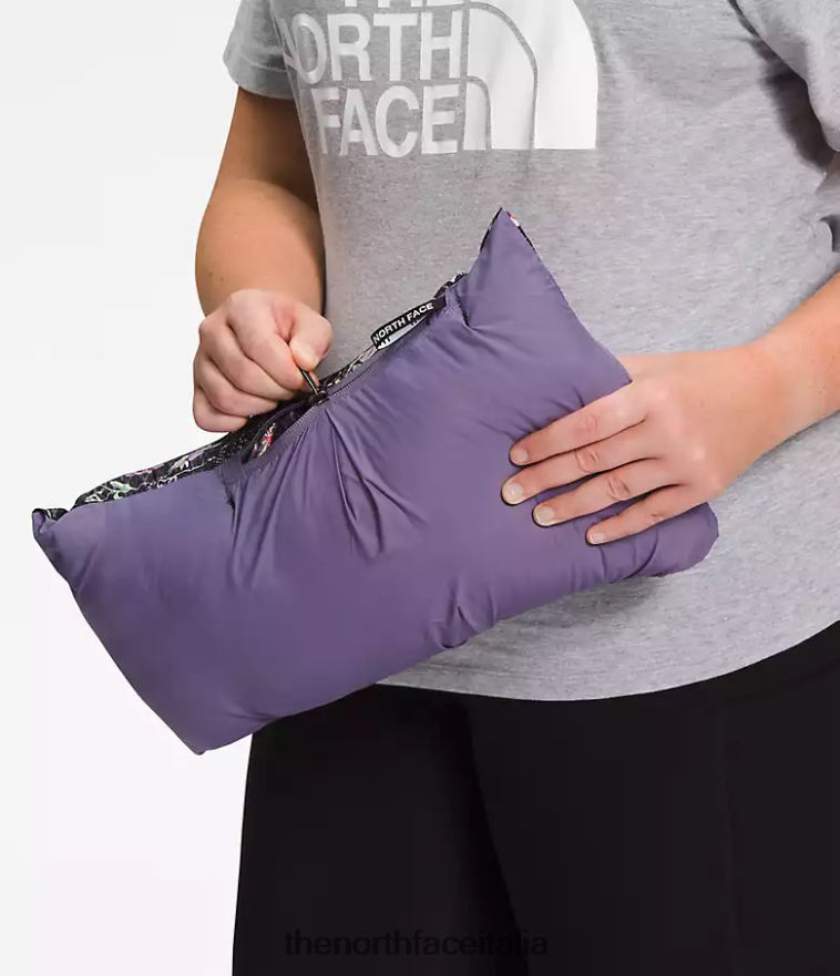 The North Face vestiario 460N8D801 tnf stampa iwd nera donne più giacca retrò nuptse del 1996