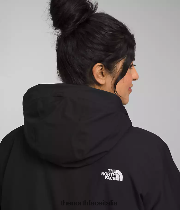 The North Face vestiario 460N8D965 grazie nero donne più parka artico