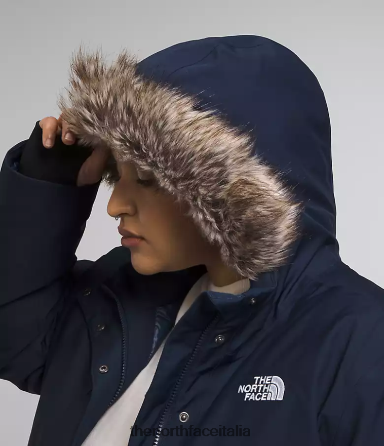 The North Face vestiario 460N8D966 marina del vertice donne più parka artico