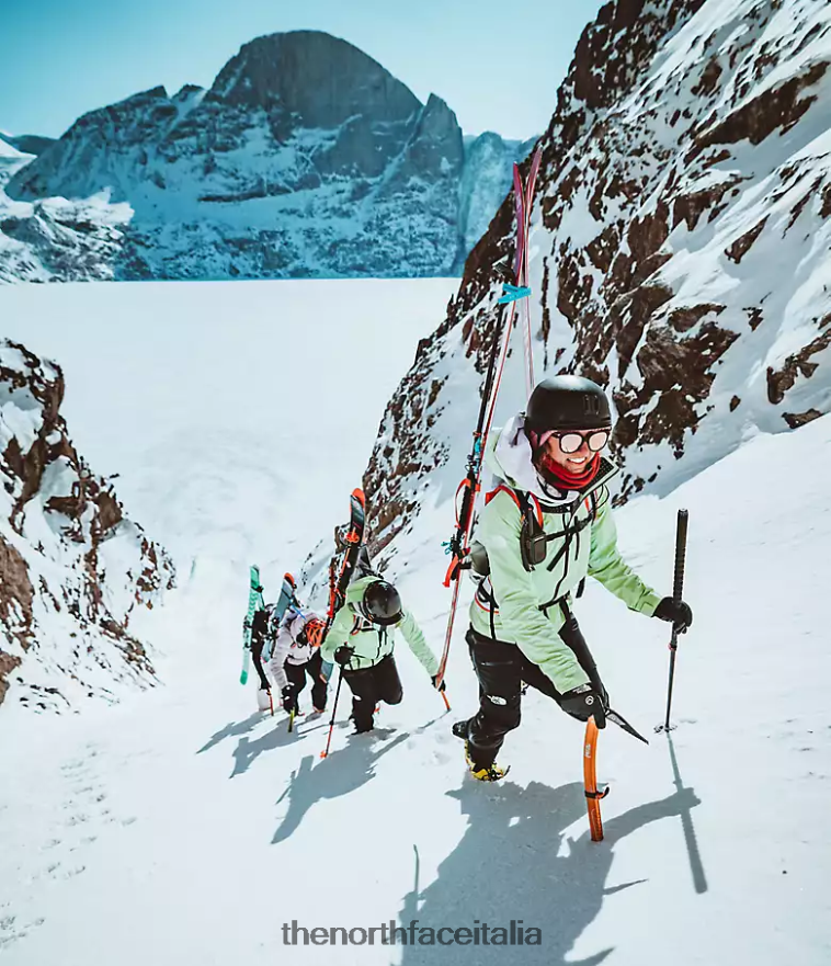 The North Face vestiario 460N8D1050 patina verde donne Giacca Summit Series Torre Egger FutureLight