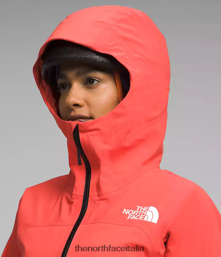 The North Face vestiario 460N8D1173 arancione radioso donne Giacca Summit Series Chamlang FutureLight