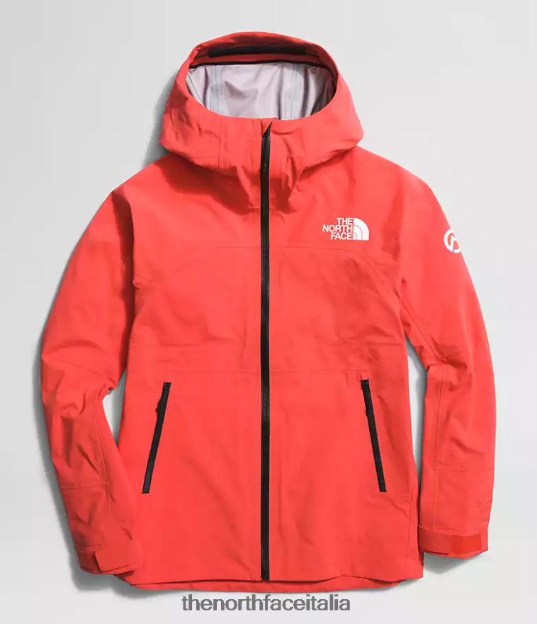 The North Face vestiario 460N8D1173 arancione radioso donne Giacca Summit Series Chamlang FutureLight