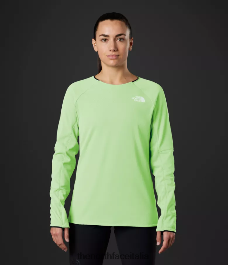 The North Face vestiario 460N8D162 patina verde donne squadra del futurefleece della serie summit