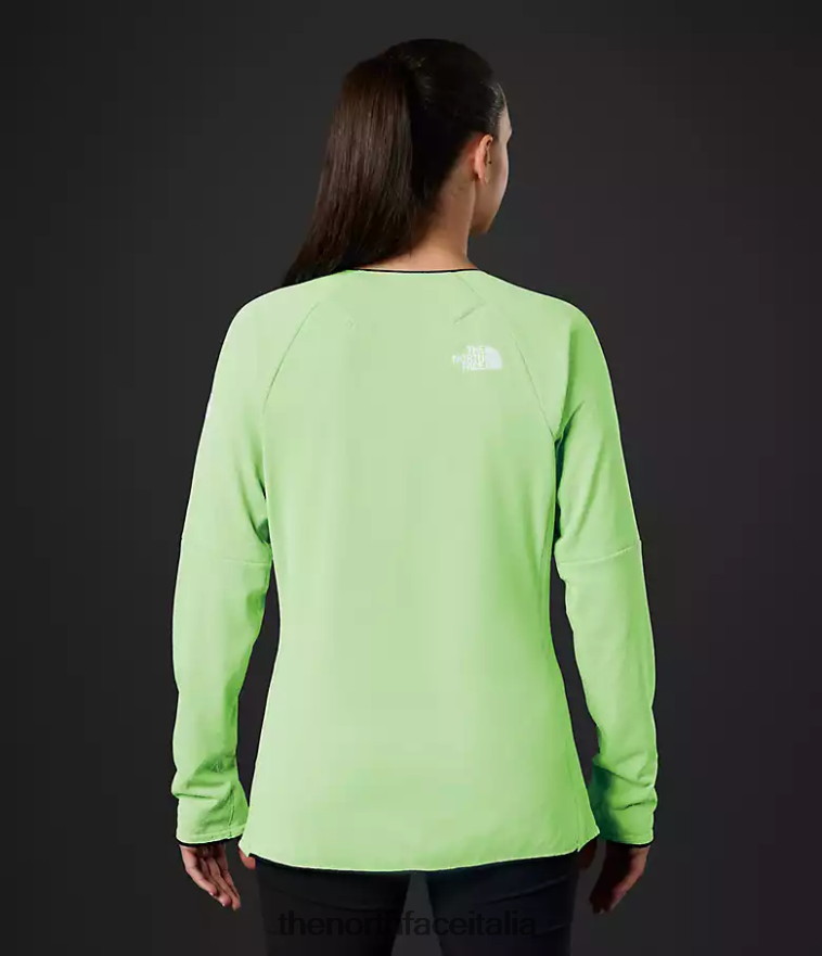 The North Face vestiario 460N8D162 patina verde donne squadra del futurefleece della serie summit