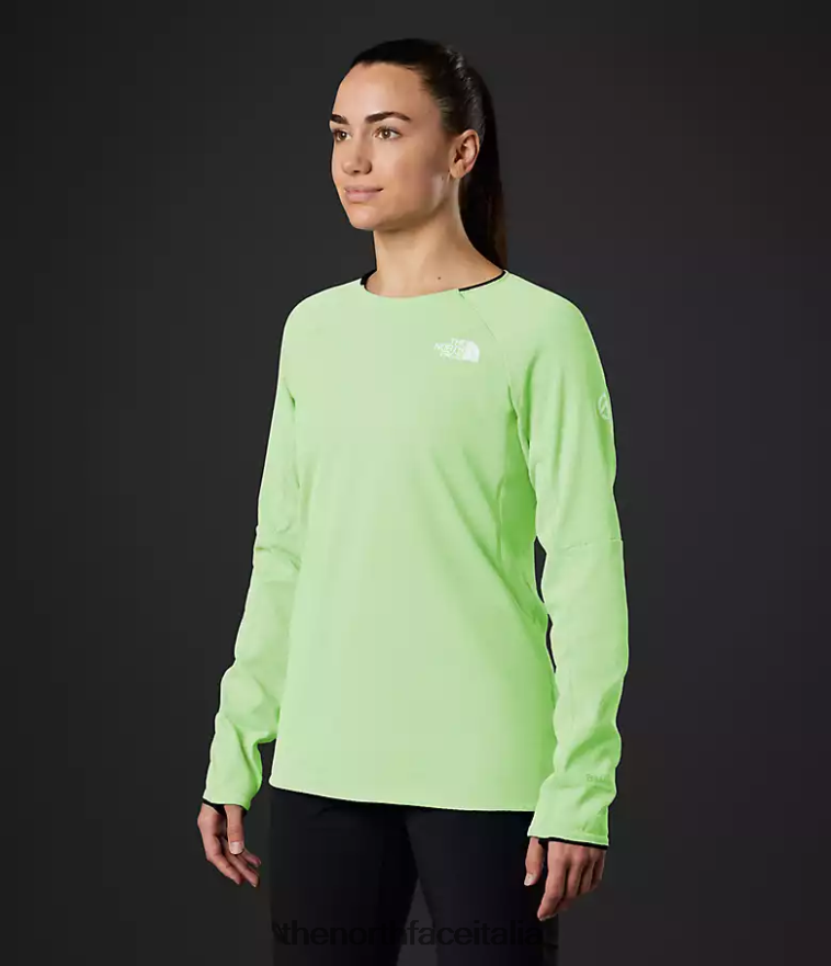 The North Face vestiario 460N8D162 patina verde donne squadra del futurefleece della serie summit