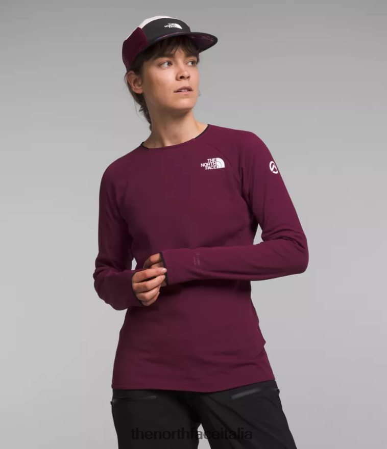 The North Face vestiario 460N8D163 boysenberry donne squadra del futurefleece della serie summit