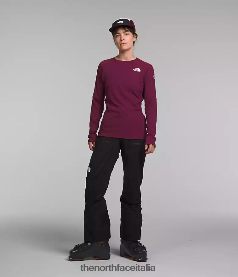 The North Face vestiario 460N8D163 boysenberry donne squadra del futurefleece della serie summit