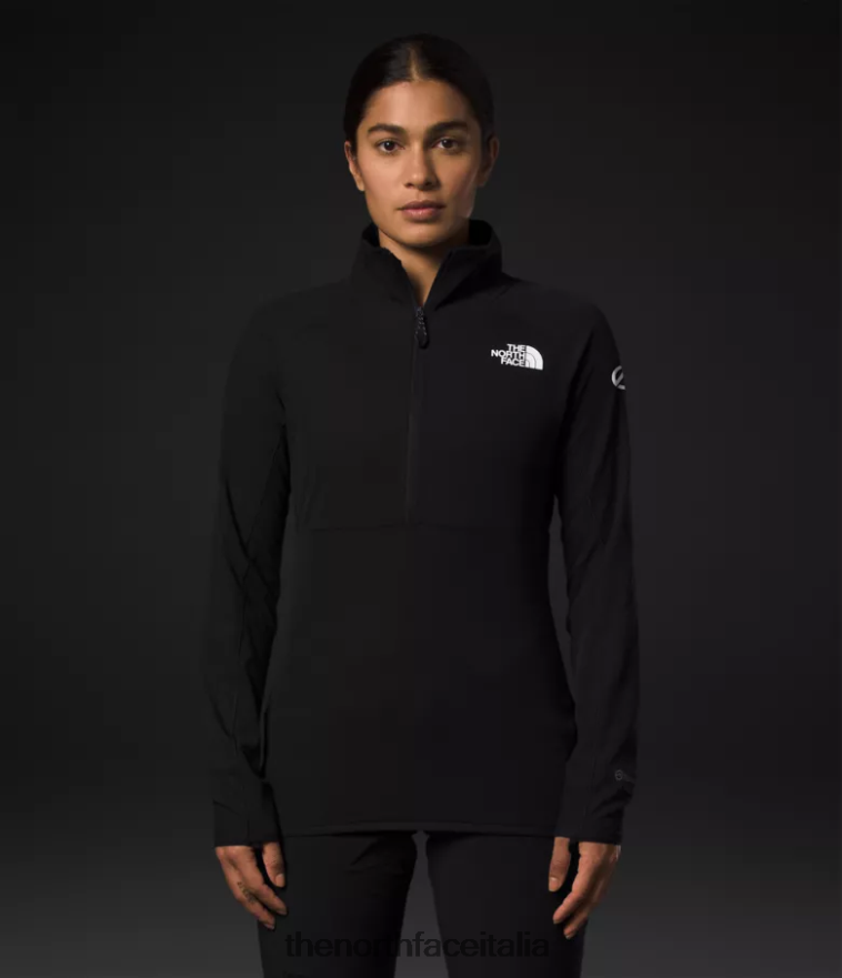 The North Face vestiario 460N8D446 grazie nero donne summit series futurefleece lt -zip