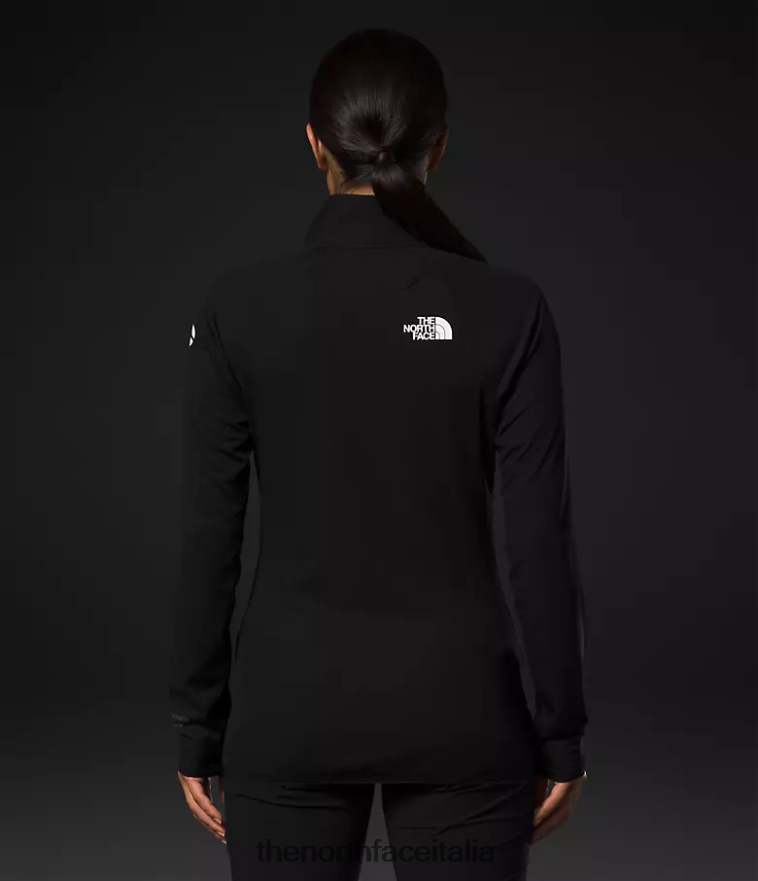 The North Face vestiario 460N8D446 grazie nero donne summit series futurefleece lt -zip