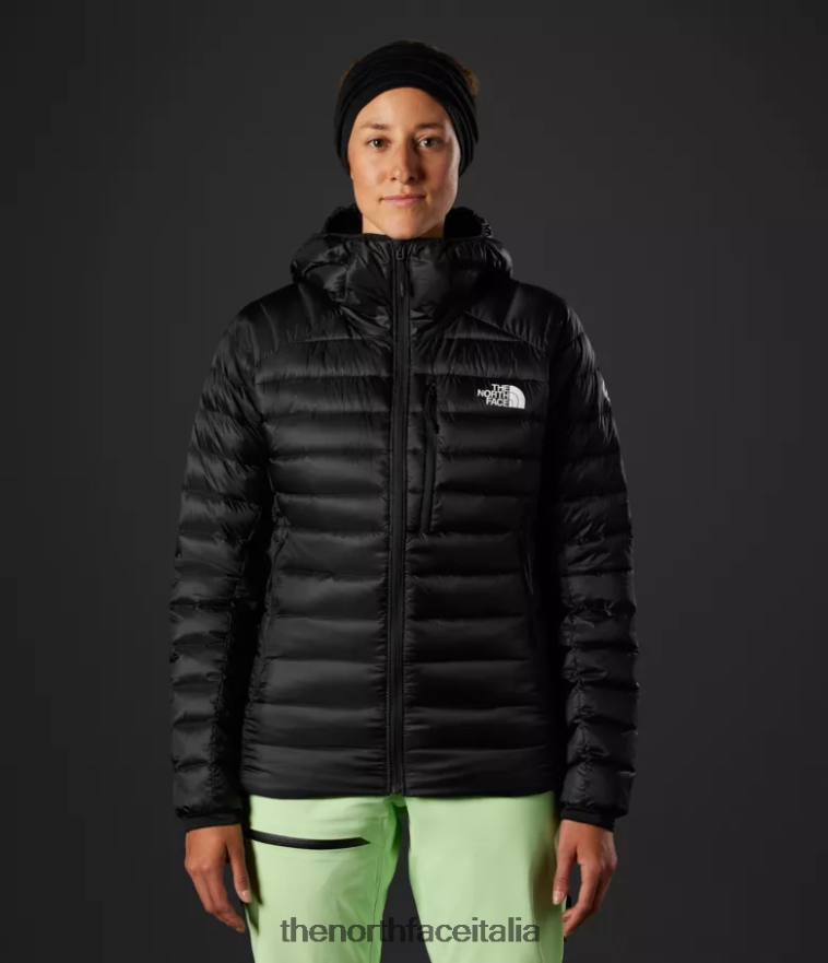 The North Face vestiario 460N8D666 grazie nero donne Felpa con cappuccio Breithorn della serie Summit