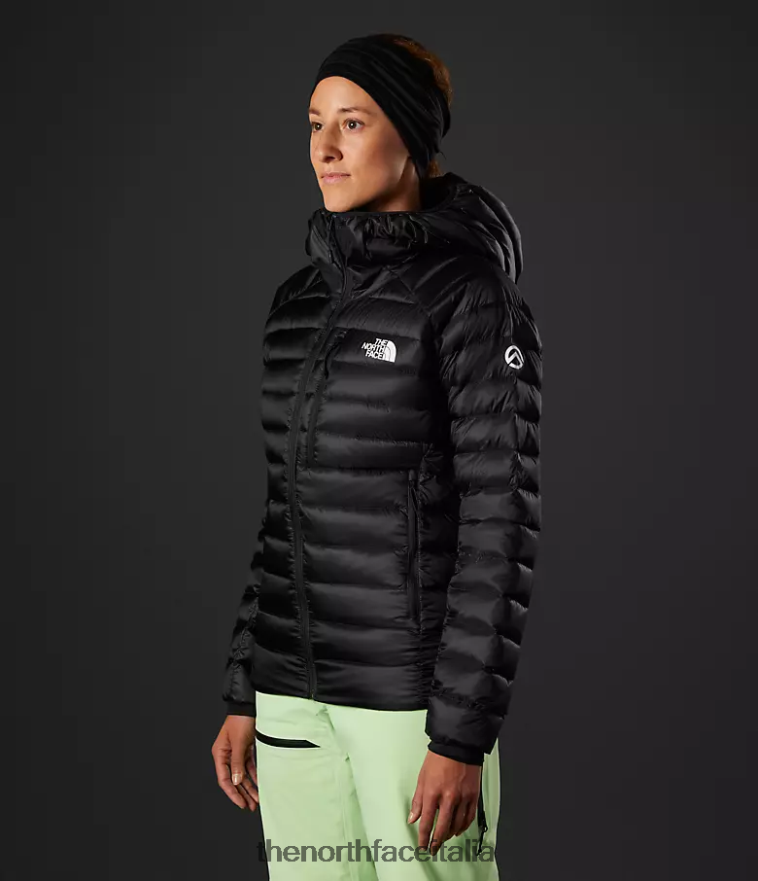 The North Face vestiario 460N8D666 grazie nero donne Felpa con cappuccio Breithorn della serie Summit