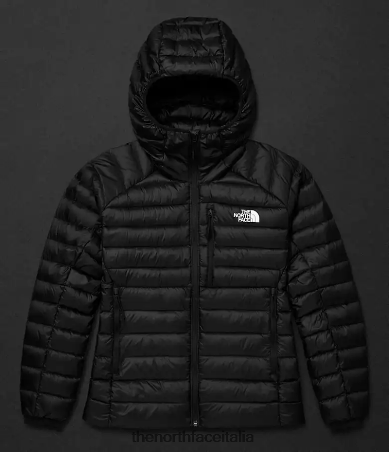 The North Face vestiario 460N8D666 grazie nero donne Felpa con cappuccio Breithorn della serie Summit