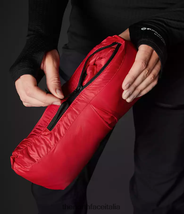 The North Face vestiario 460N8D667 grazie rosso donne Felpa con cappuccio Breithorn della serie Summit