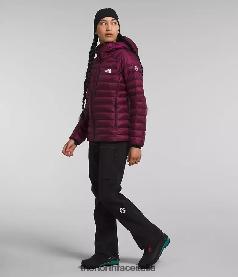 The North Face vestiario 460N8D668 boysenberry donne Felpa con cappuccio Breithorn della serie Summit
