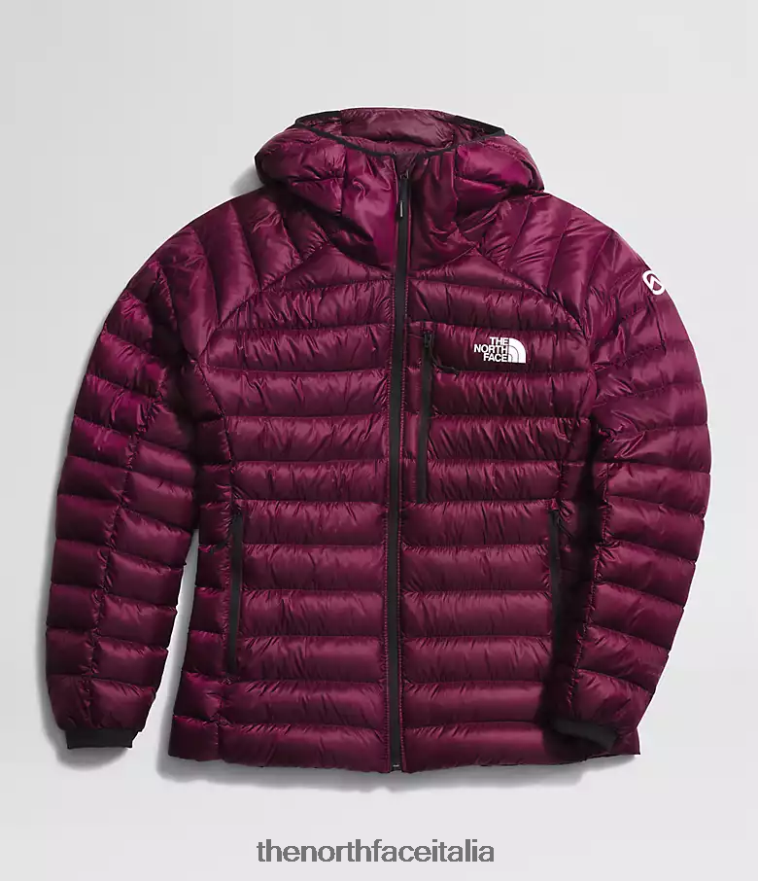 The North Face vestiario 460N8D668 boysenberry donne Felpa con cappuccio Breithorn della serie Summit