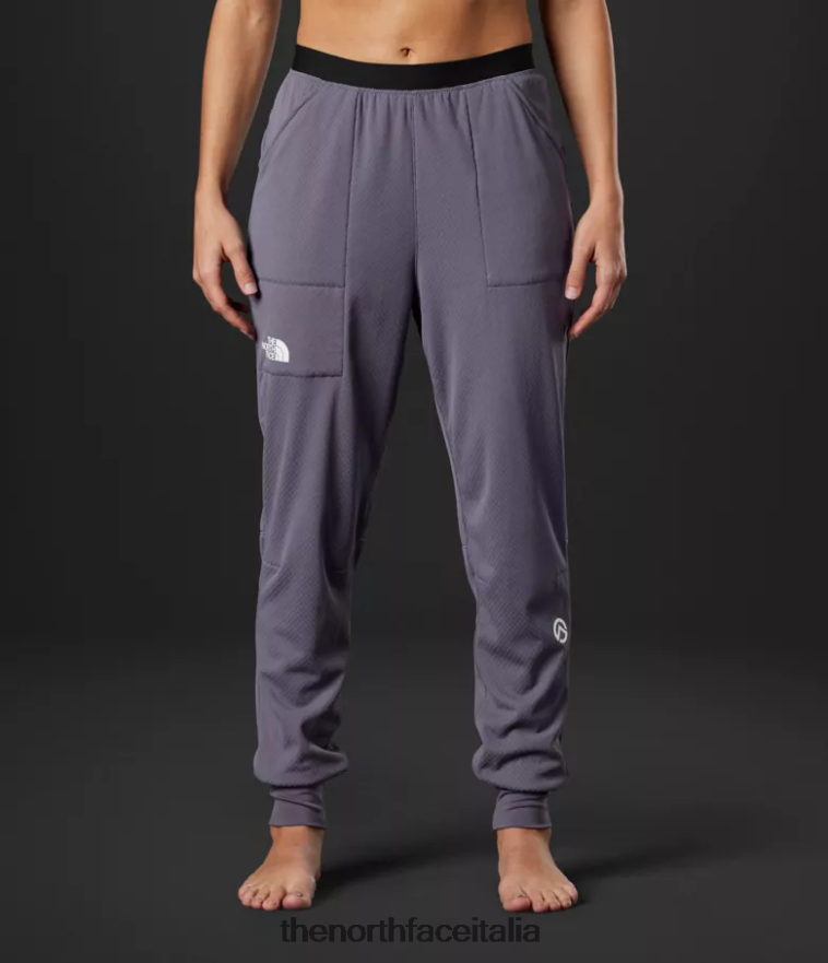 The North Face vestiario 460N8D898 ardesia lunare donne Pantaloni in pile del futuro della serie Summit