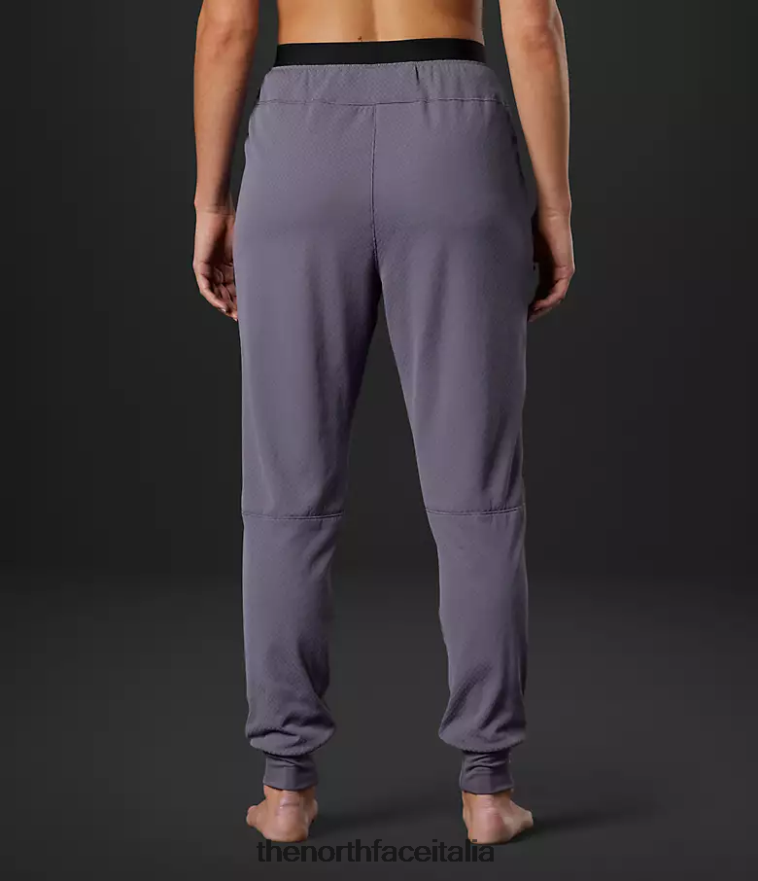 The North Face vestiario 460N8D898 ardesia lunare donne Pantaloni in pile del futuro della serie Summit