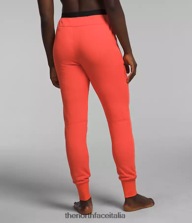 The North Face vestiario 460N8D899 arancione radioso donne Pantaloni in pile del futuro della serie Summit