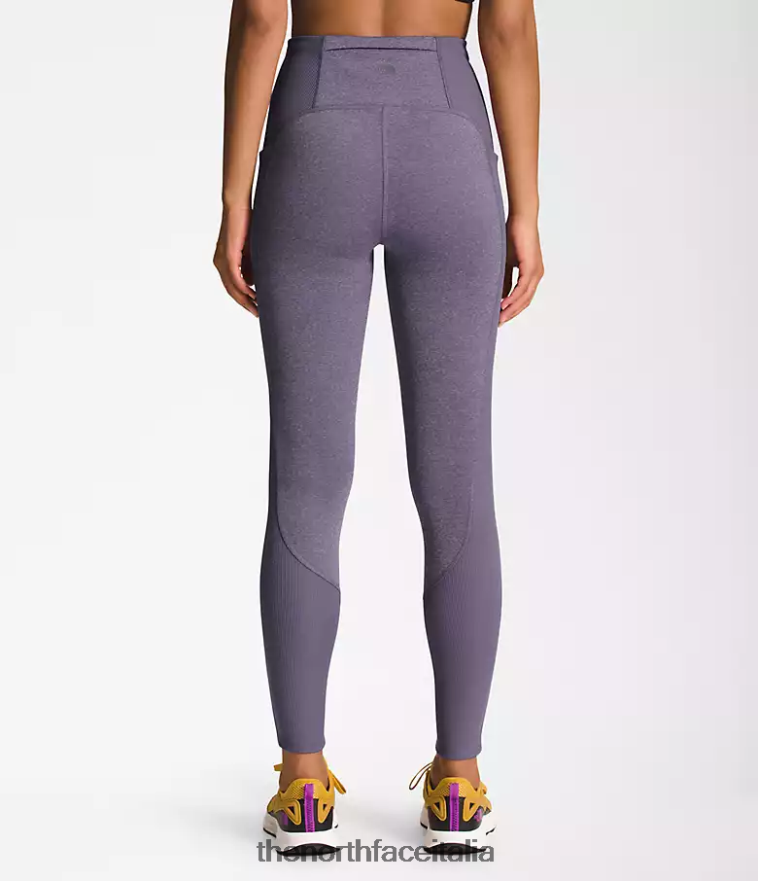 The North Face vestiario 460N8D383 erica bianca ardesia lunare donne collant con tasche Dune Sky