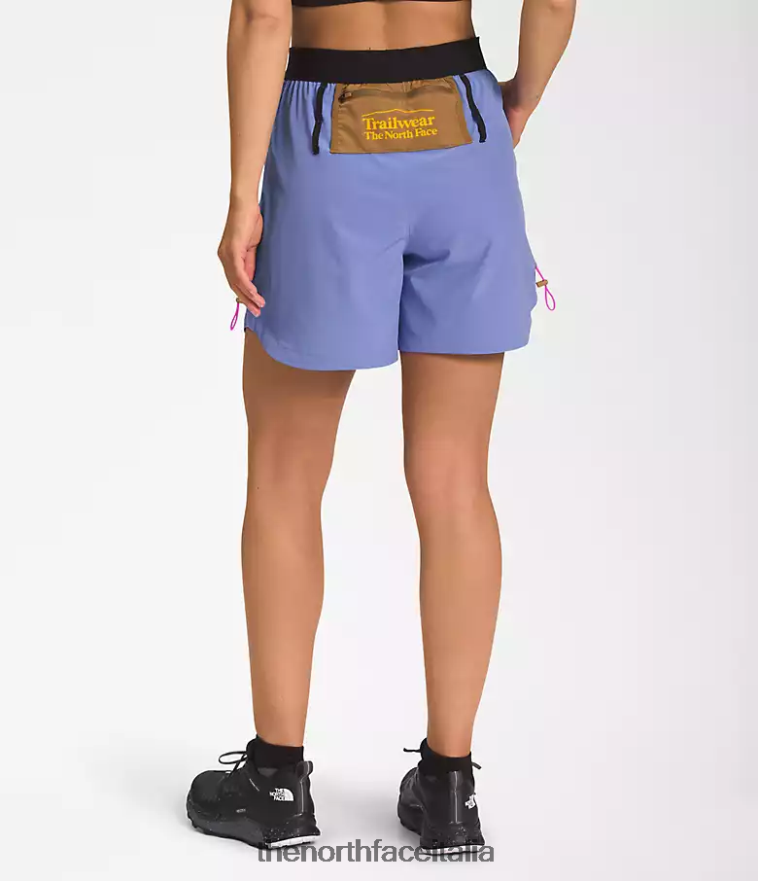 The North Face vestiario 460N8D624 pervinca intenso/marrone chiaro donne pantaloncini da trailwear okt