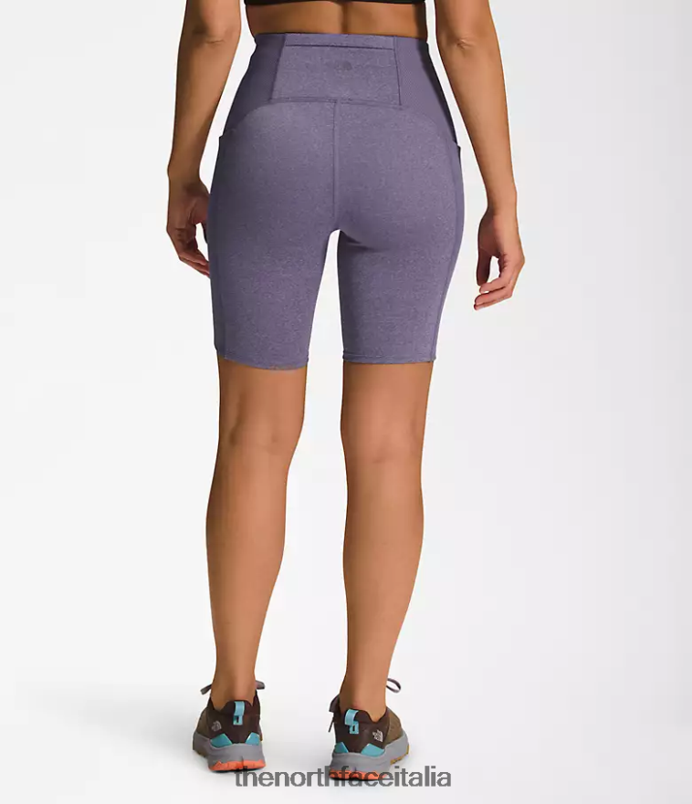 The North Face vestiario 460N8D810 erica ardesia lunare donne Pantaloncini collant Dune Sky 9''
