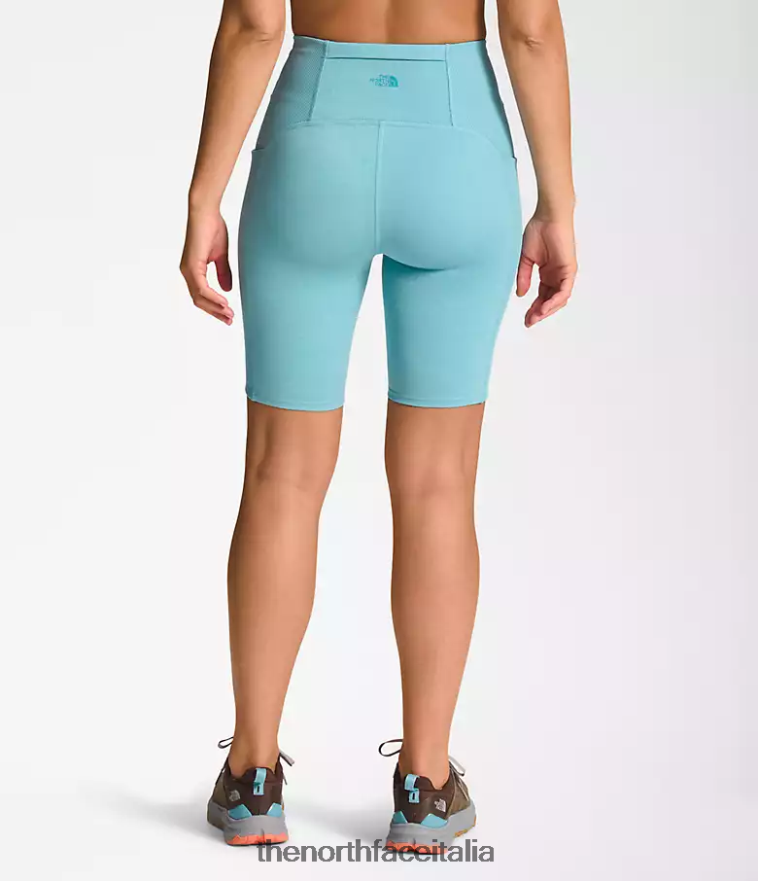 The North Face vestiario 460N8D811 erica delle acque della barriera corallina donne Pantaloncini collant Dune Sky 9''