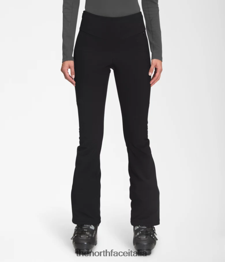 The North Face vestiario 460N8D514 grazie nero donne pantaloni da neve