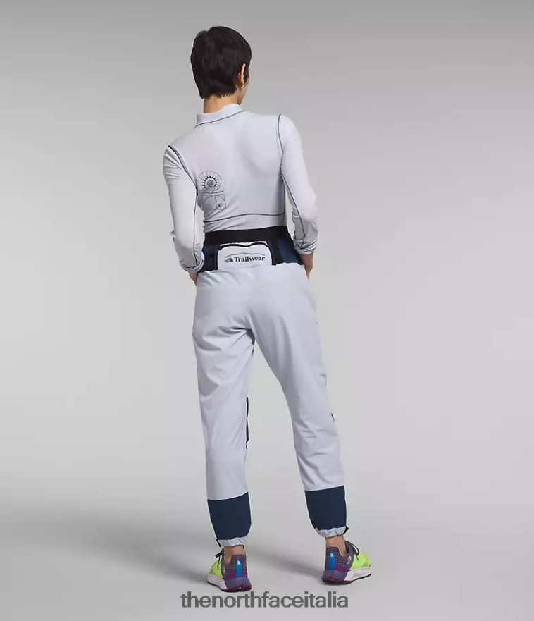 The North Face vestiario 460N8D854 pervinca polveroso/blu marino del vertice donne trailwear okt pantaloni da jogging flash