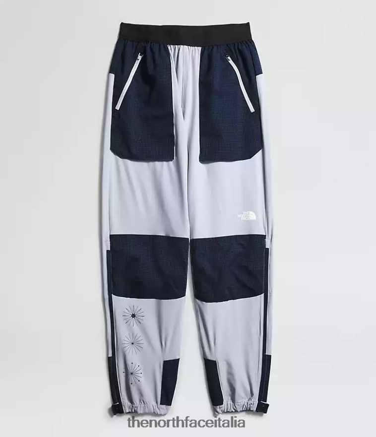 The North Face vestiario 460N8D854 pervinca polveroso/blu marino del vertice donne trailwear okt pantaloni da jogging flash