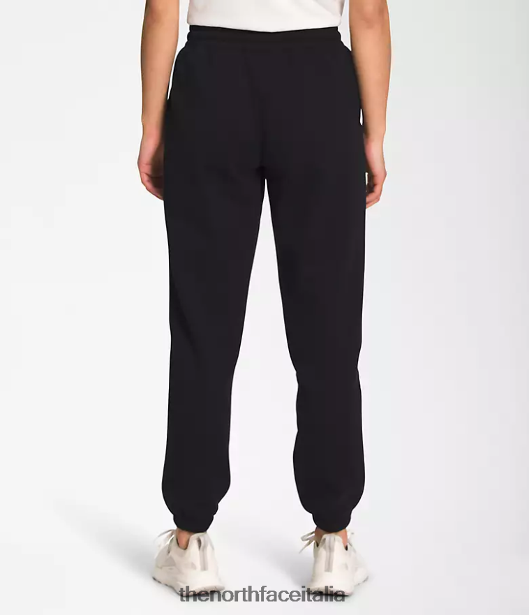 The North Face vestiario 460N8D974 tnf nero/tnf bianco donne Pantaloni della tuta in pile a mezza cupola
