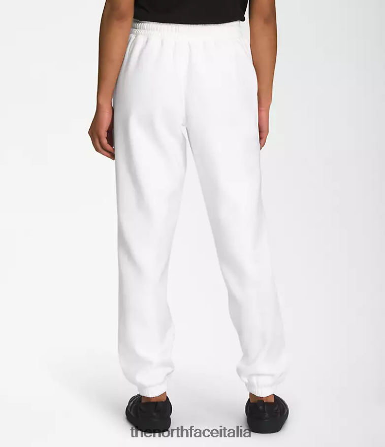 The North Face vestiario 460N8D978 tnf bianco/tnf nero donne Pantaloni della tuta in pile a mezza cupola