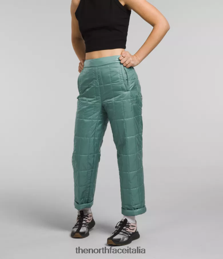 The North Face vestiario 460N8D1025 salvia oscura donne pantaloni circaloft