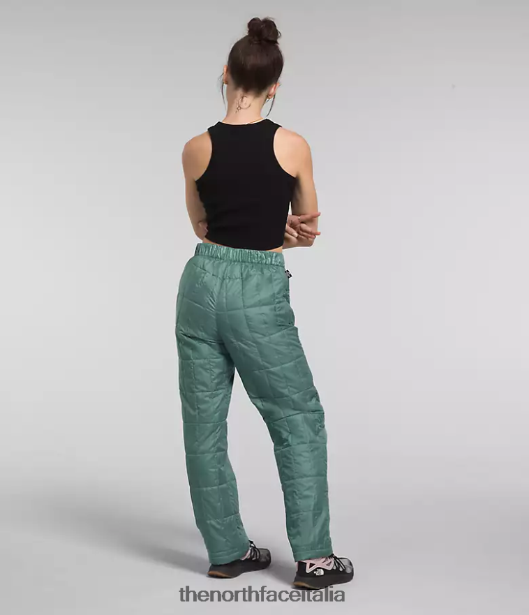 The North Face vestiario 460N8D1025 salvia oscura donne pantaloni circaloft