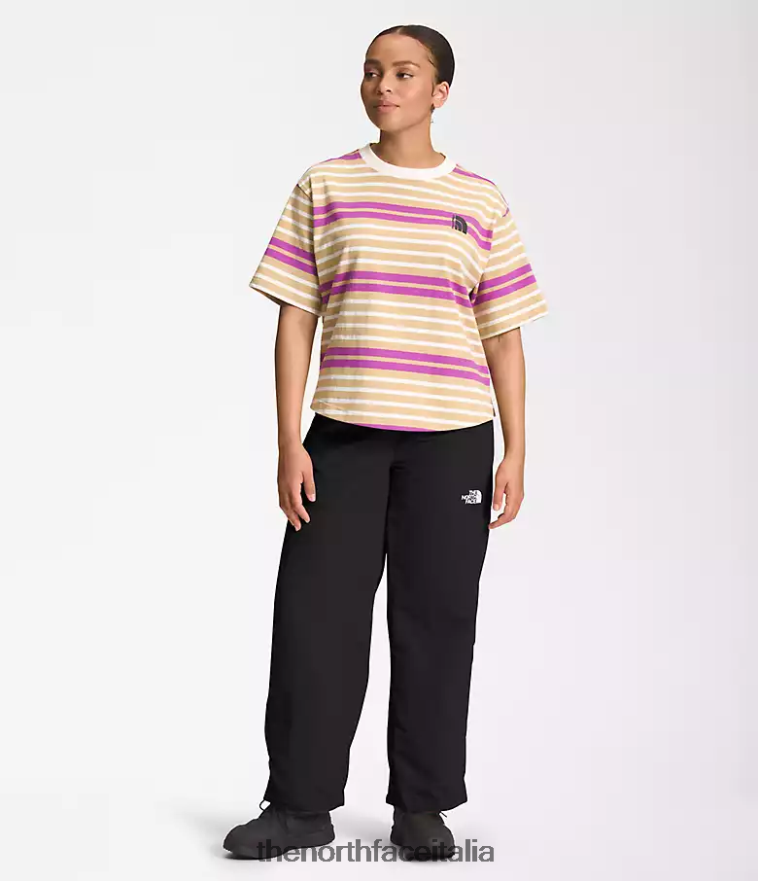 The North Face vestiario 460N8D1097 grazie nero donne pantaloni facili in nylon tnf