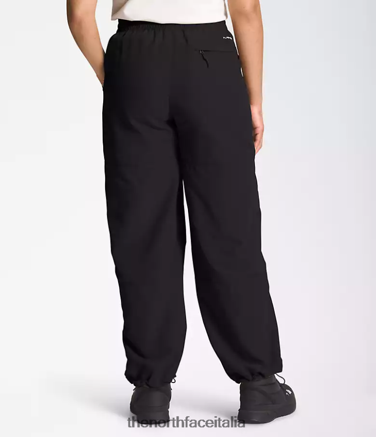 The North Face vestiario 460N8D1097 grazie nero donne pantaloni facili in nylon tnf