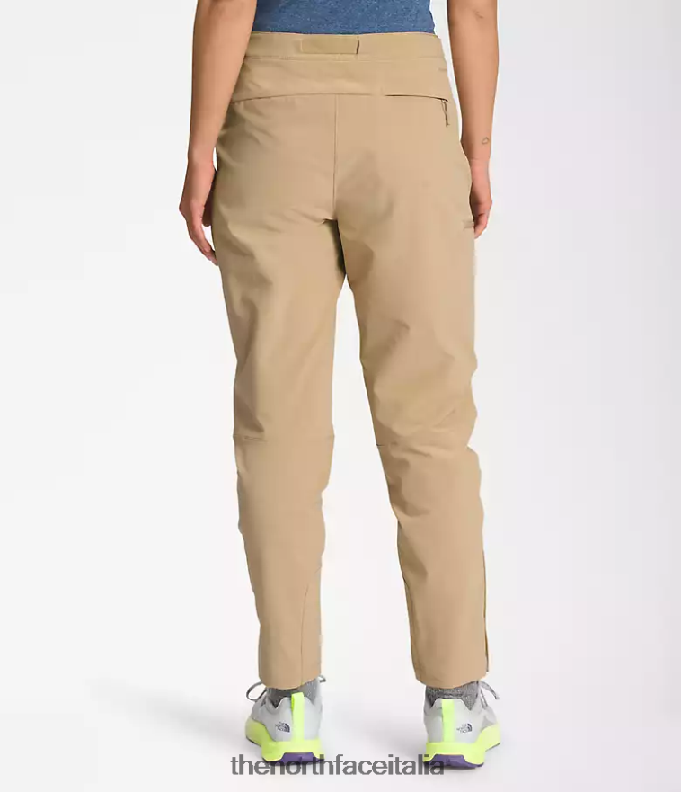 The North Face vestiario 460N8D167 pietra kaki donne pantaloni bridgeway pro
