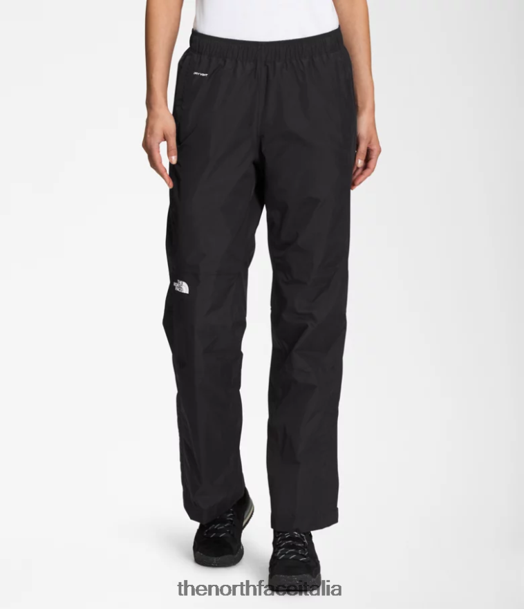 The North Face vestiario 460N8D448 grazie nero donne pantaloni antipioggia antora