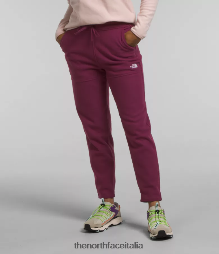 The North Face vestiario 460N8D846 boysenberry donne pantaloni alpini polartec 100