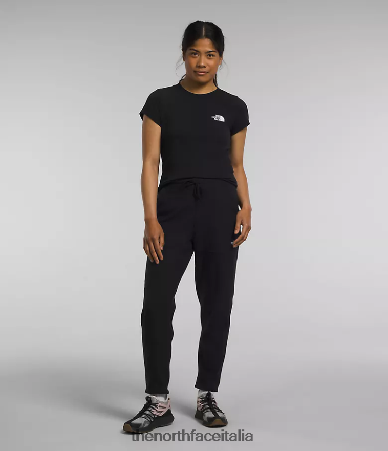 The North Face vestiario 460N8D847 grazie nero donne pantaloni alpini polartec 100