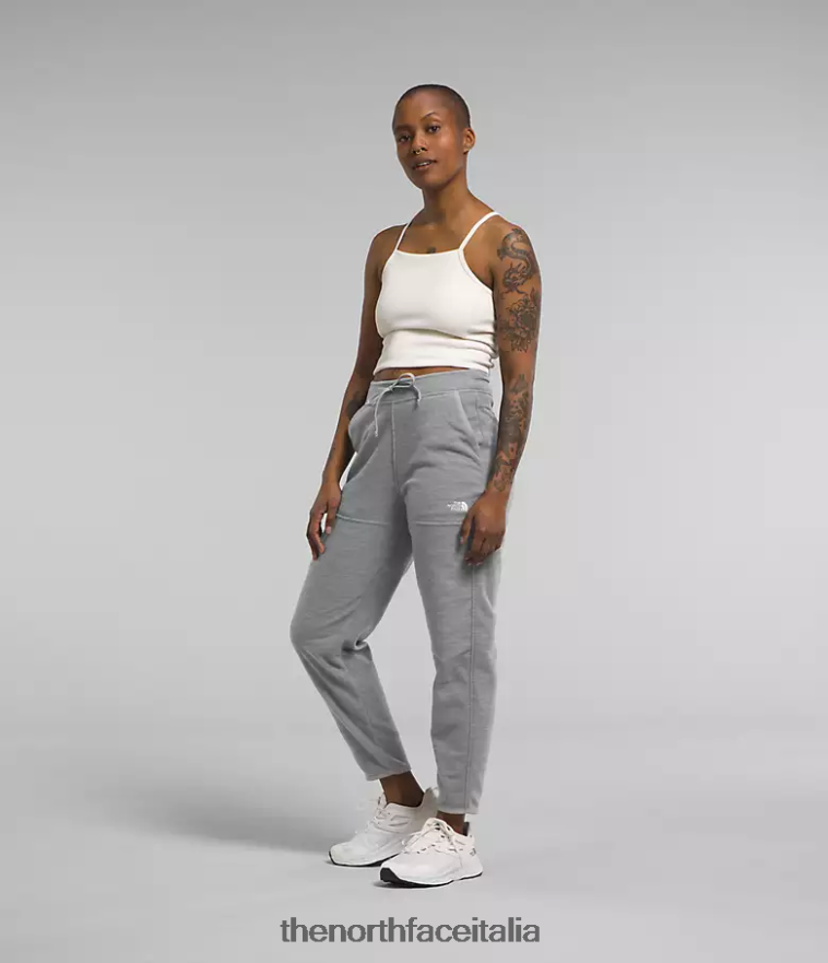 The North Face vestiario 460N8D848 tnf grigio erica medio donne pantaloni alpini polartec 100