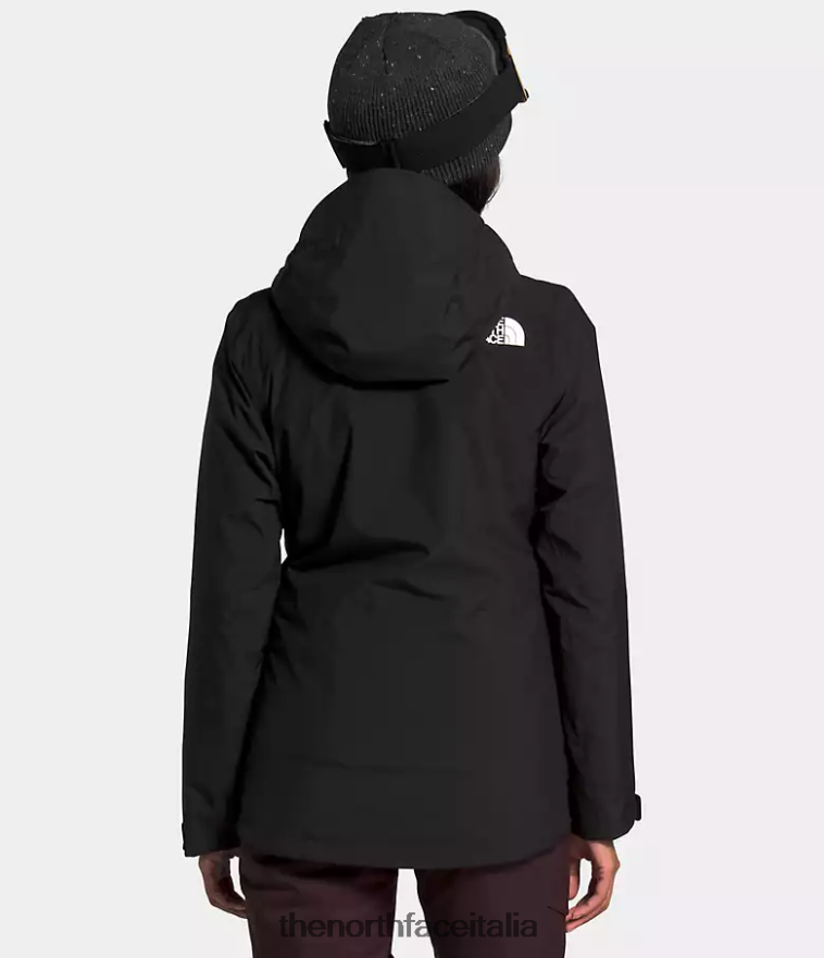 The North Face vestiario 460N8D1174 grazie nero donne Giacca triclimatica Thermoball Eco Snow